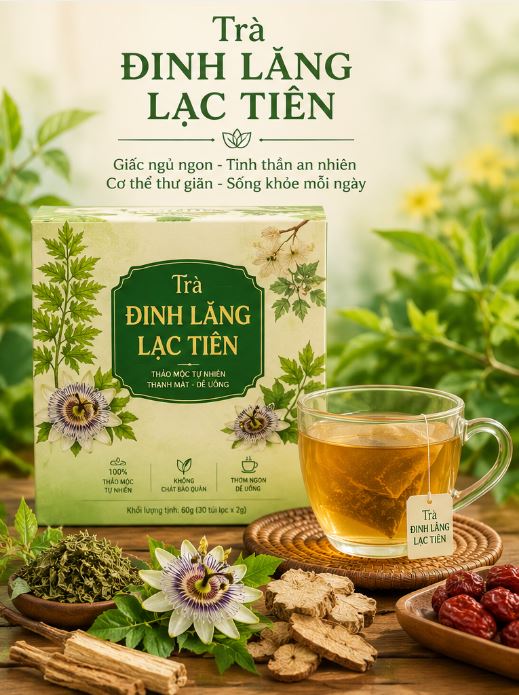 Trà Đinh Lăng Lạc Tiên